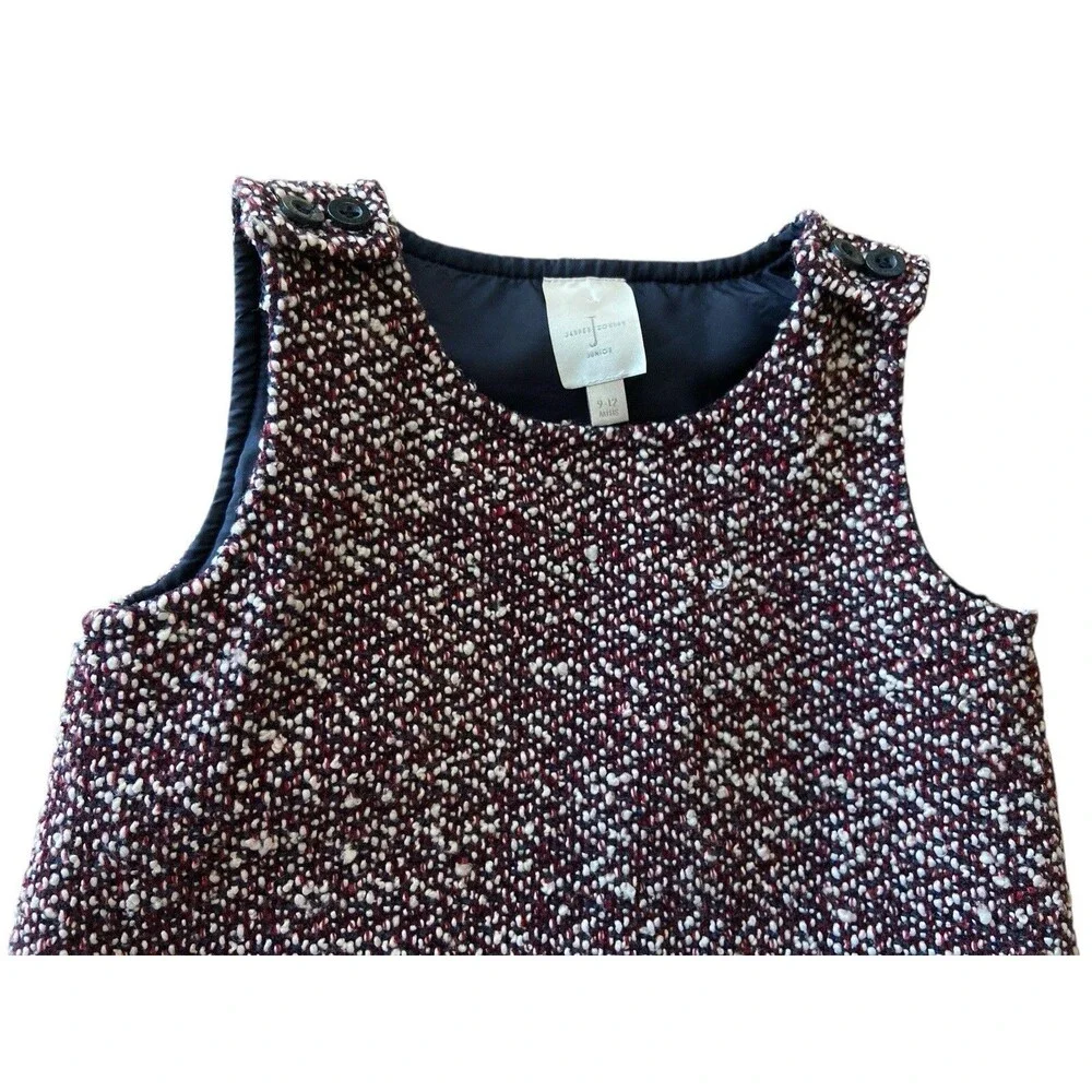 Jasper Conran Dress Girl Size 9-12‎ Months Wool Blend Formal Party
